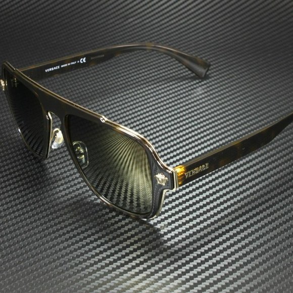 Men's Versace Dark Havana Sunglasses